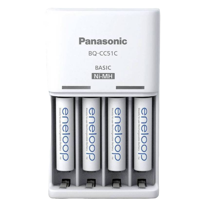 Зарядное устройство Panasonic BQ-CC51C, Белый