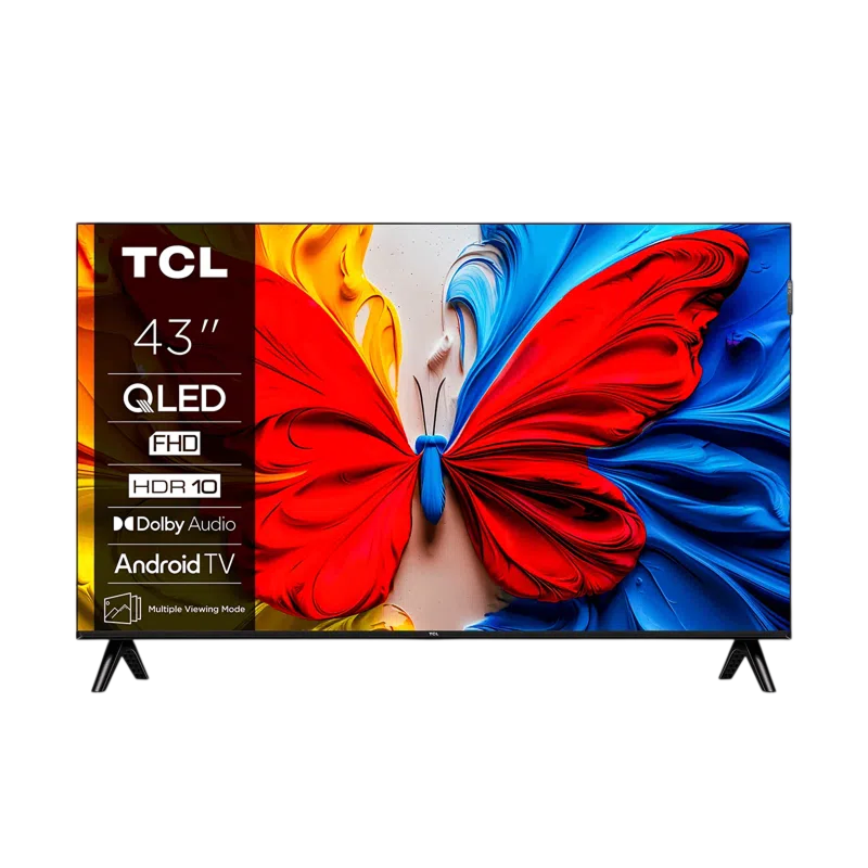 43" QLED SMART TV TCL 43V5C Negru