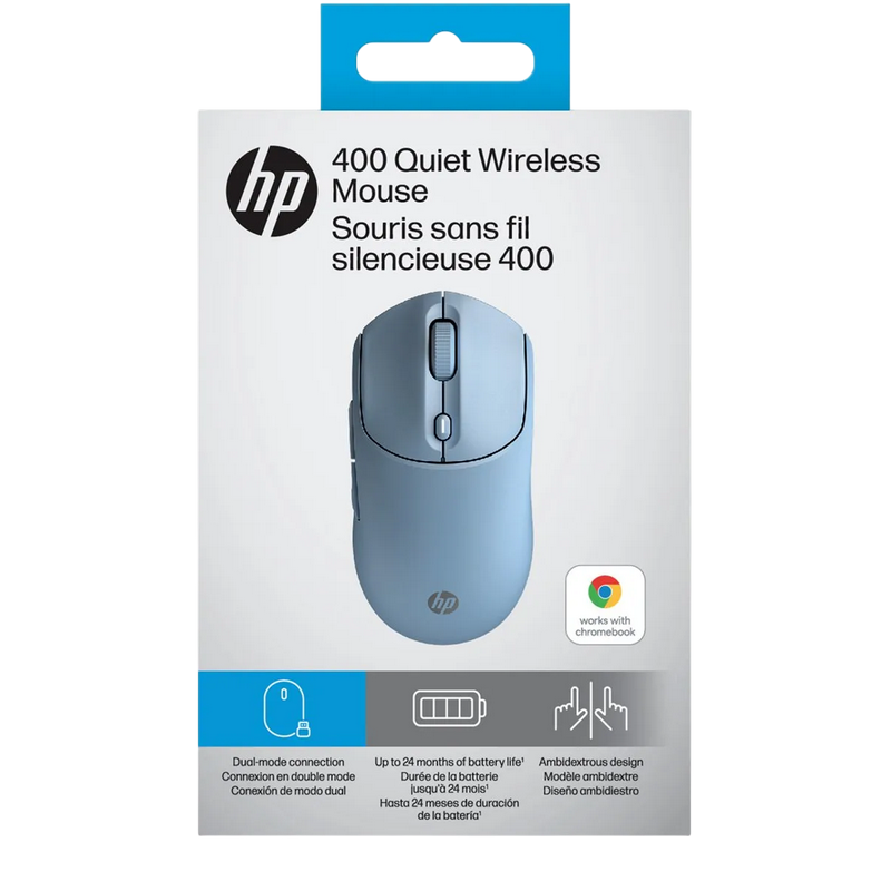 Mouse HP 400 Quiet Fără fir Albastru