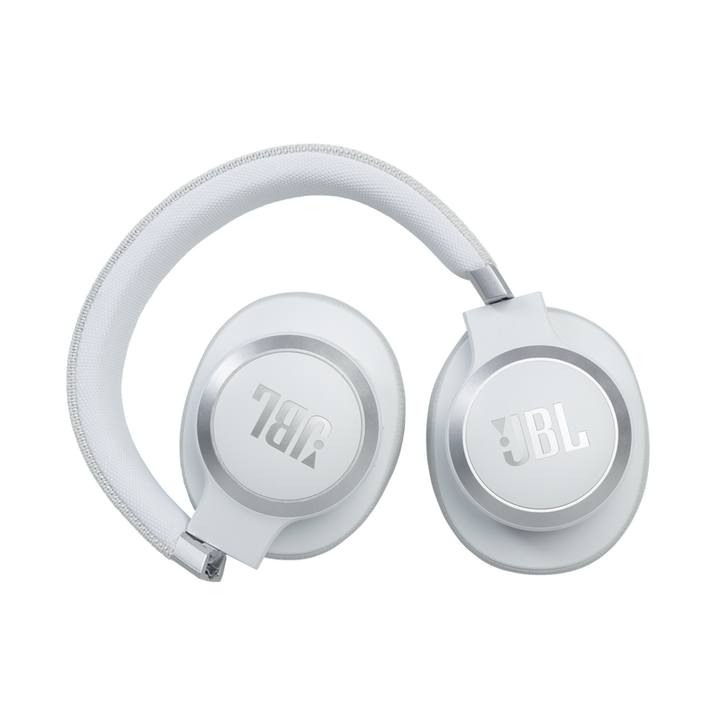 Headphones  Bluetooth  JBL   LIVE660NC White, On-ear, active noise-cancelling