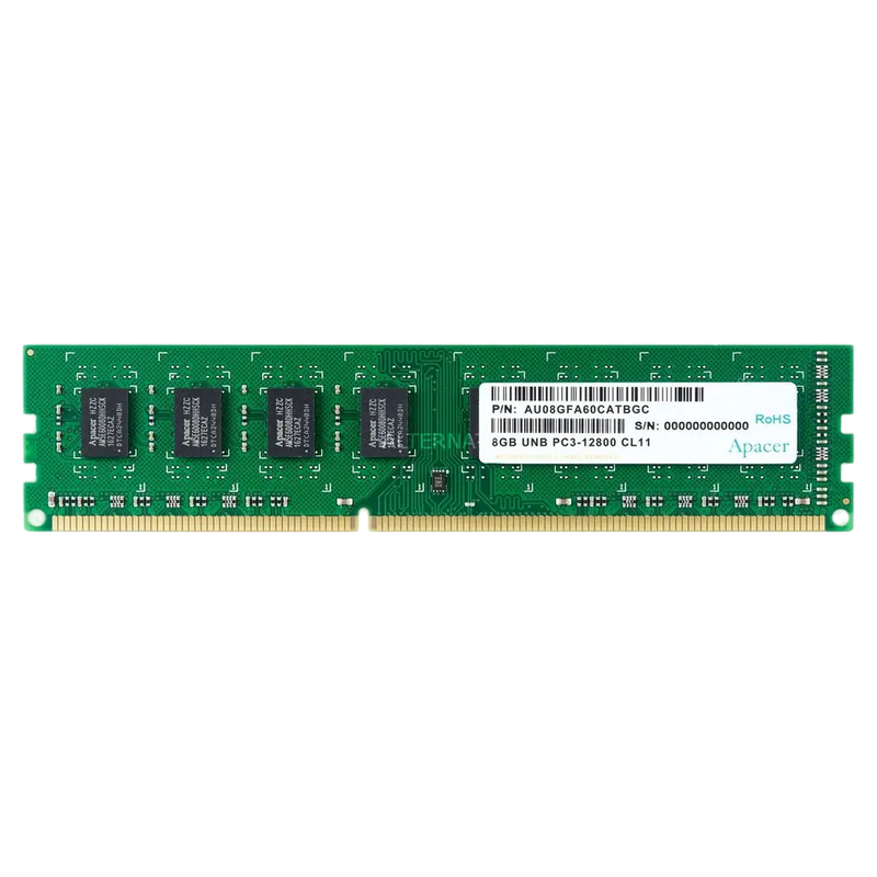 .8GB DDR3- 1600MHz Apacer PC12800, CL11, 1.5V
