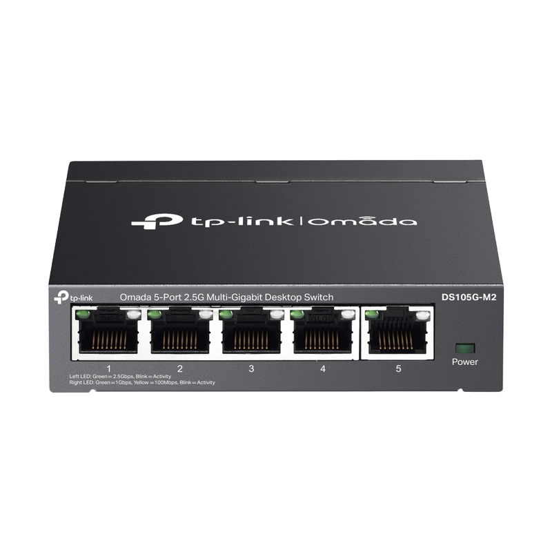 Switch de rețea TP-LINK DS105G-M2, 5x 10/100/1000/2500 Mbps