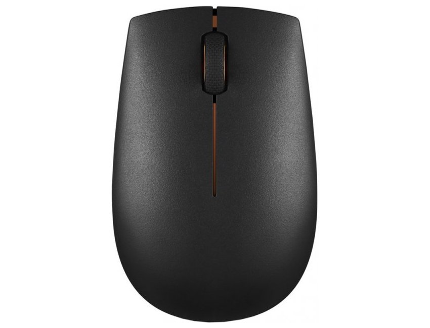 Беcпроводная мышь Lenovo 300 Compact, Чёрный
