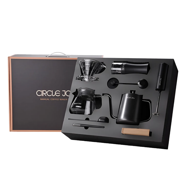 Set pentru prepararea cafelei Circle Joy CJ-CFS01, Negru