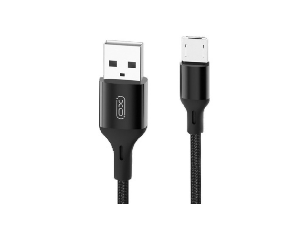 Lightning Cable XO, Braided NB143, 2M, Black