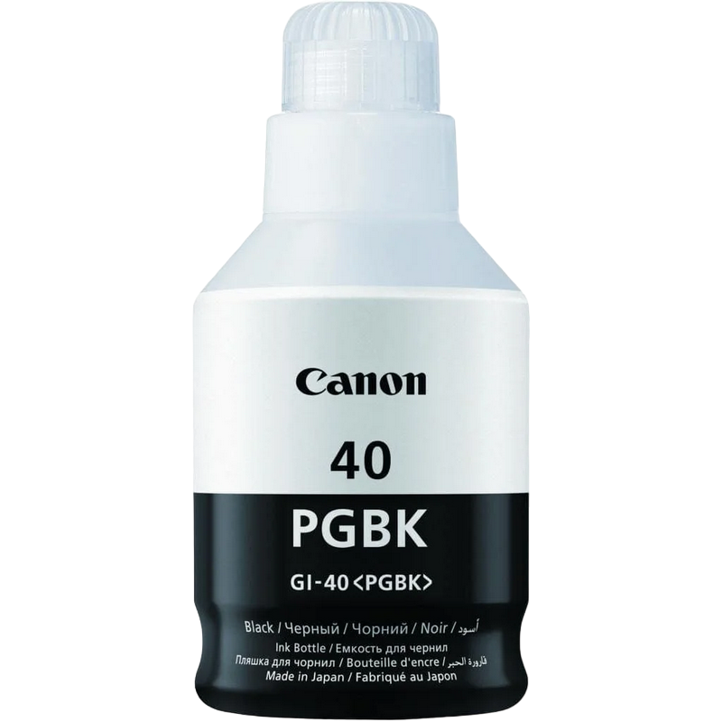 Ink Cartridge Canon GI-40 Bk, black