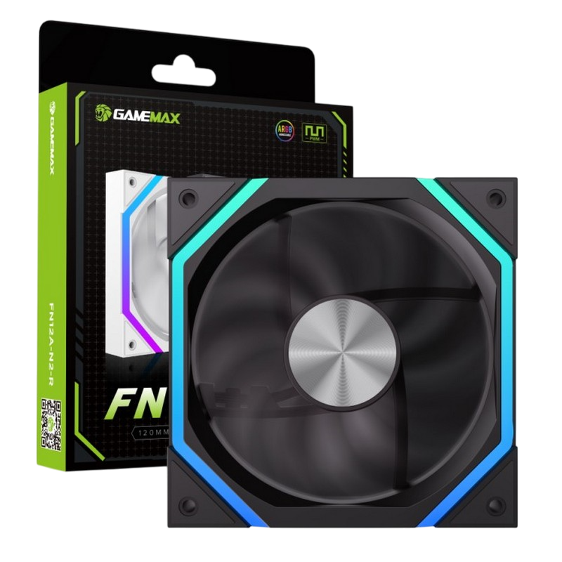 Ventilator PC Gamemax FN12A-N2 120 mm Negru