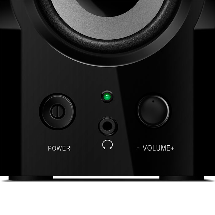 Компьютерные колонки 2.0 SVEN SPS-606, Чёрный