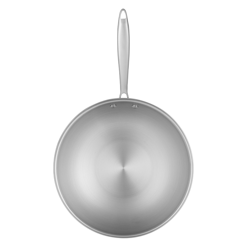 Tigaie WOK RESTO 95004, 28cm, Oțel inoxidabil