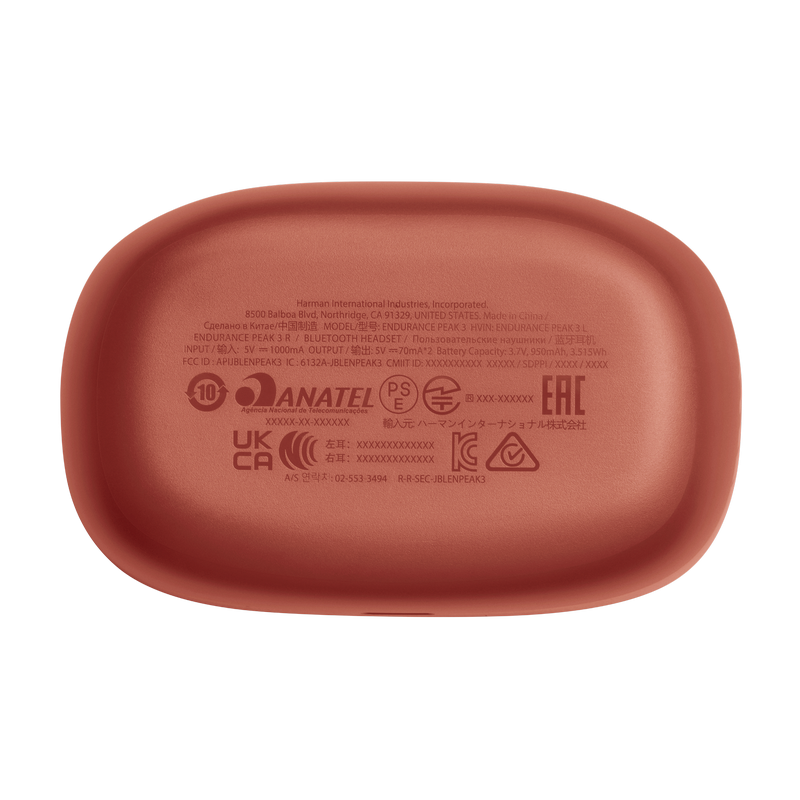 Наушники JBL Endurance Peak III Coral