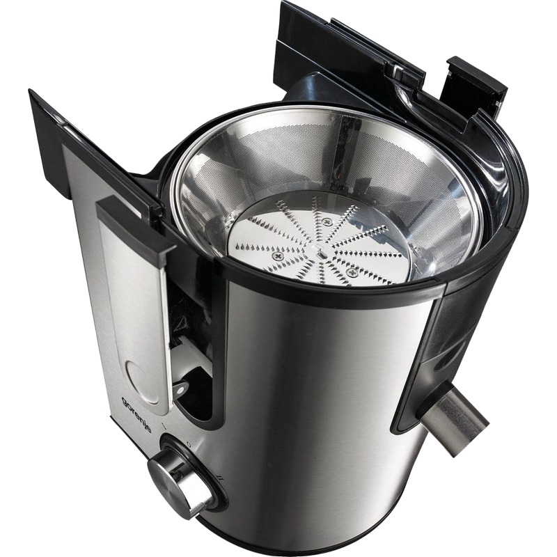 Storcător de fructe și legume Gorenje JC900E, Negru Inox