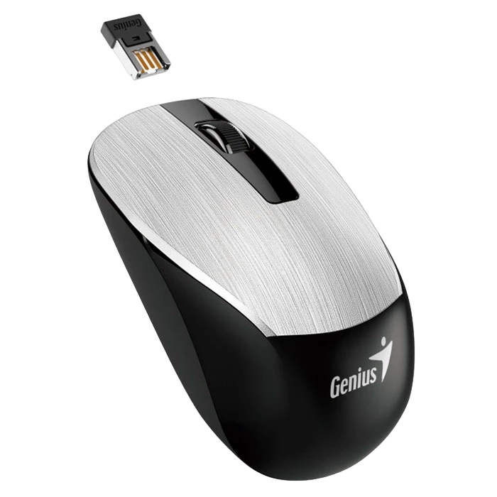 Беcпроводная мышь Genius NX-7015, Серебристый
