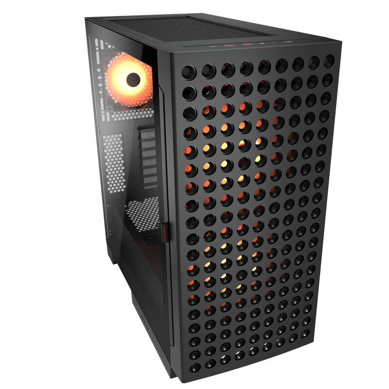 Carcasă PC Cougar Airface ECO RGB Midi-Tower Negru