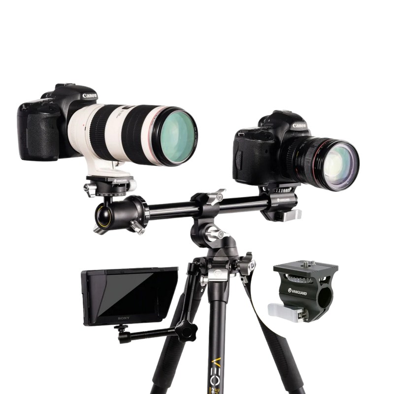 Tripod/Monopod Vanguard VEO3T+ 264AB, Aluminum, 4-section, MACC, VEO BH-160S Dual Axis Ball Head