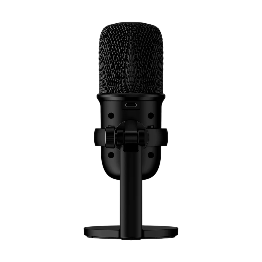 Microfon portabil pentru înregistrare vocală HyperX SoloCast, Cu fir, Negru