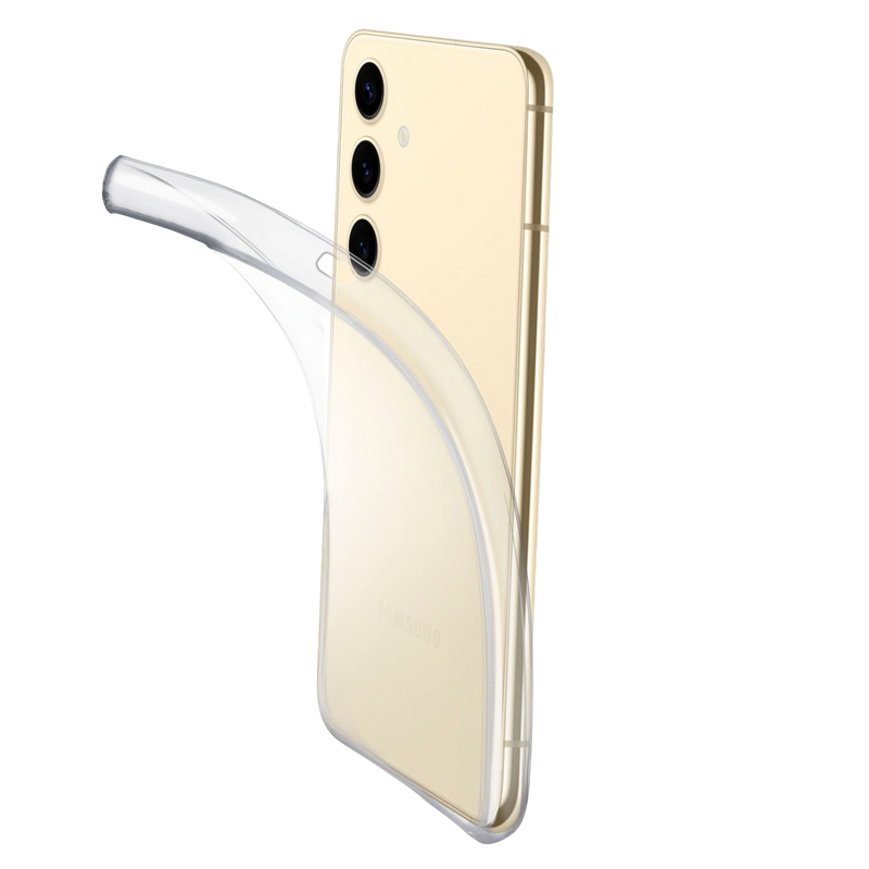 Husă Cellularline Fine pentru Samsung Galaxy S25, Transparent