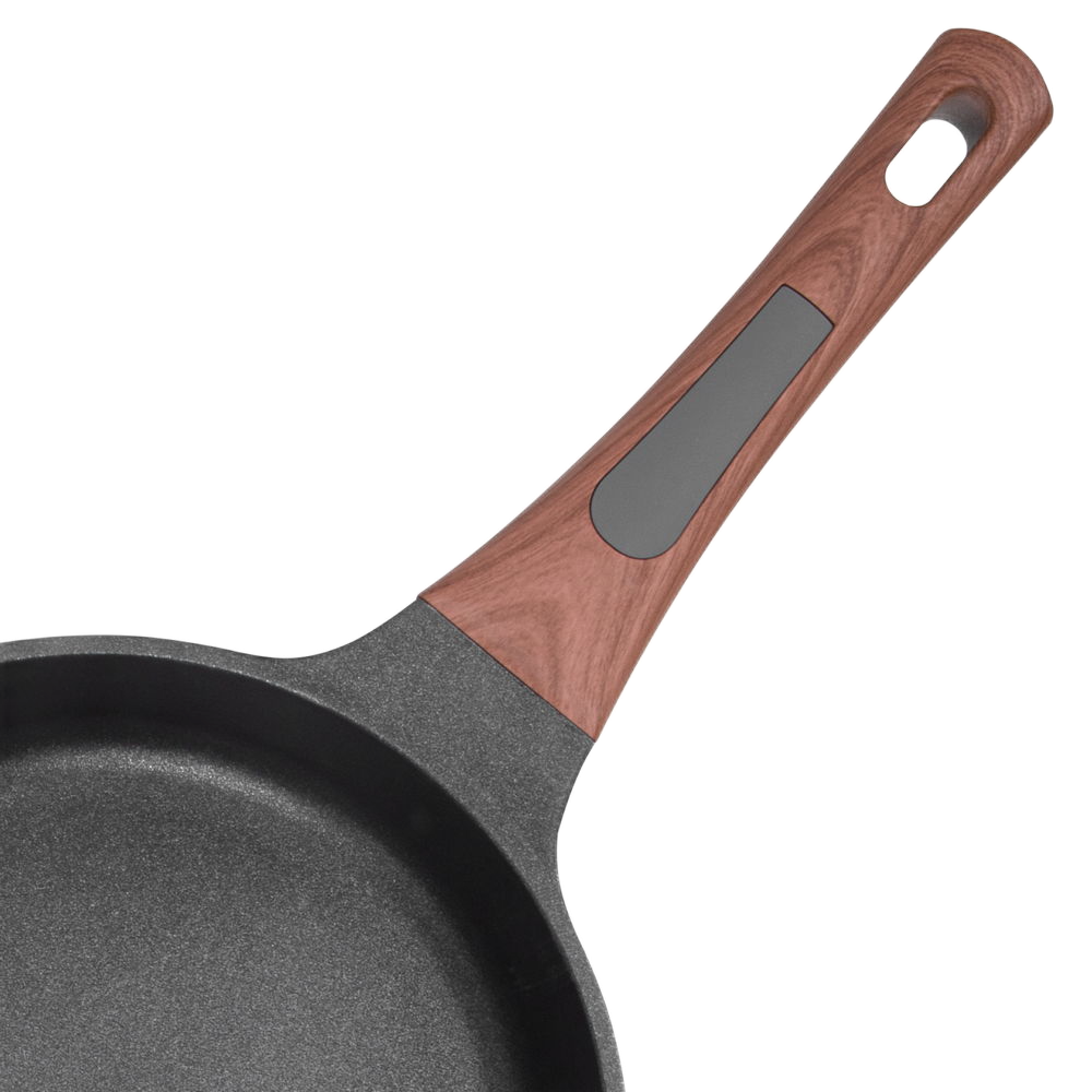 Tigaie RESTO 93509, 24cm, Negru