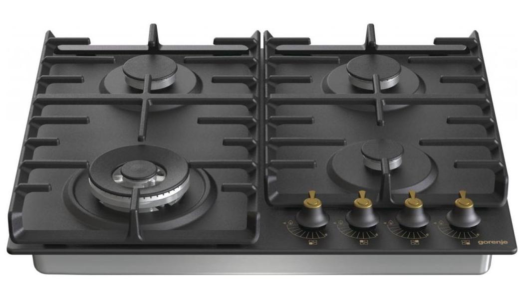Газовая варочная панель Gorenje GW 642 CLB, Чёрный