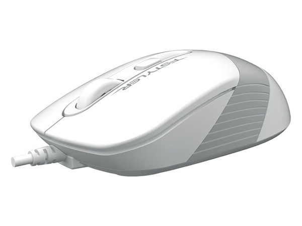 Мышь A4Tech FM10, Белый/Серый