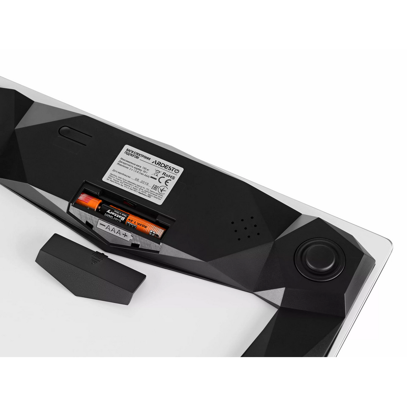 Cântar de podea ardesto scb-965bl, negru Thumbnail 2