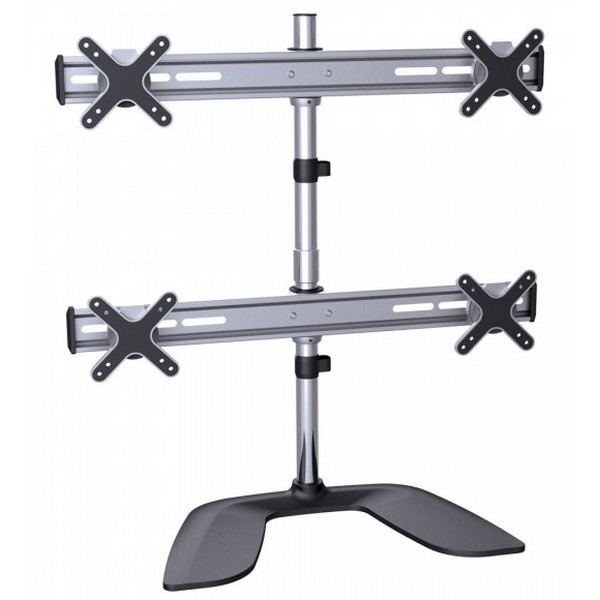 Table/desk stand for 4 monitors Reflecta PLANO Desk 23-1010Q, 13