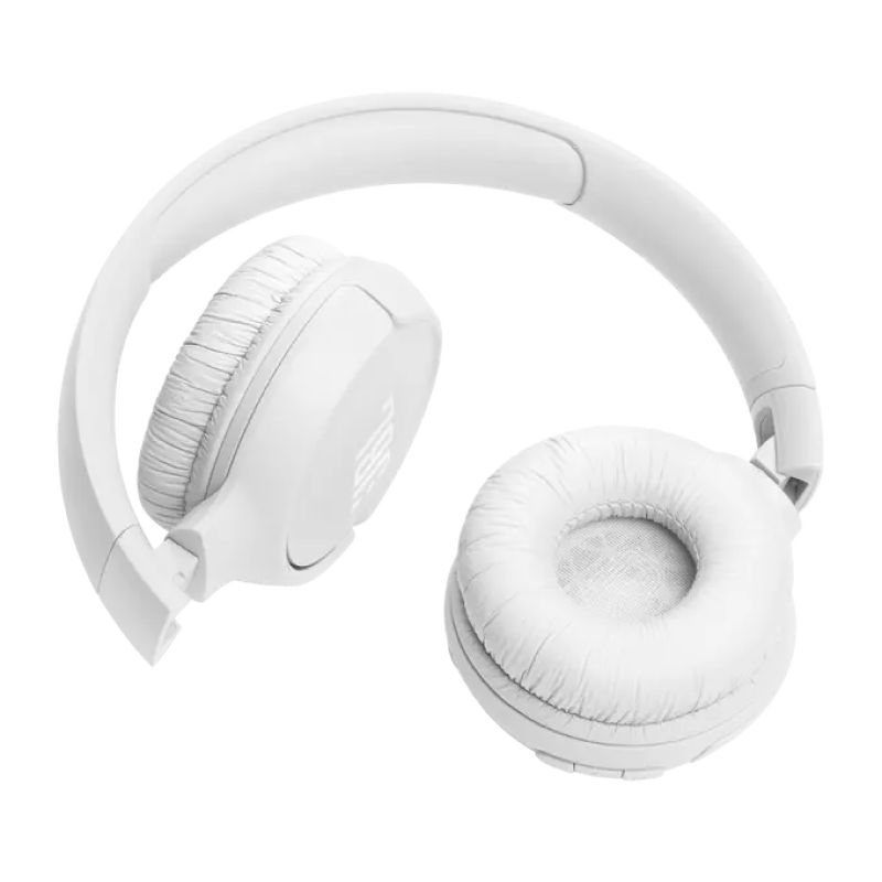 Headphones Bluetooth JBL T520BT, White, On-ear