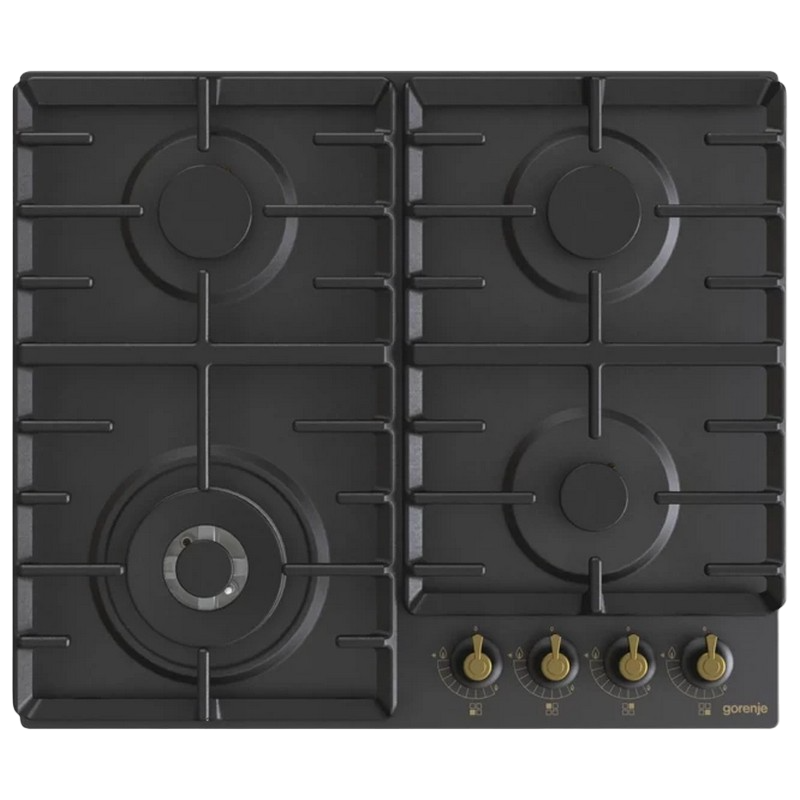 Газовая варочная панель Gorenje GW 642 CLB, Чёрный