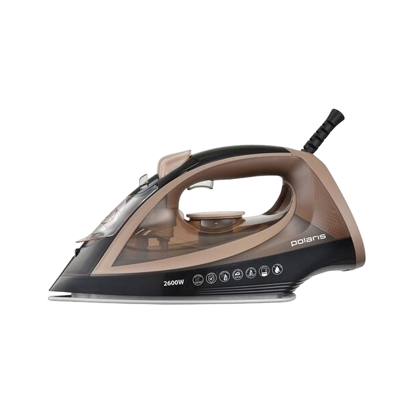 Fier de călcat Polaris PIR 2605AK, 2600W, Negru/Mokko