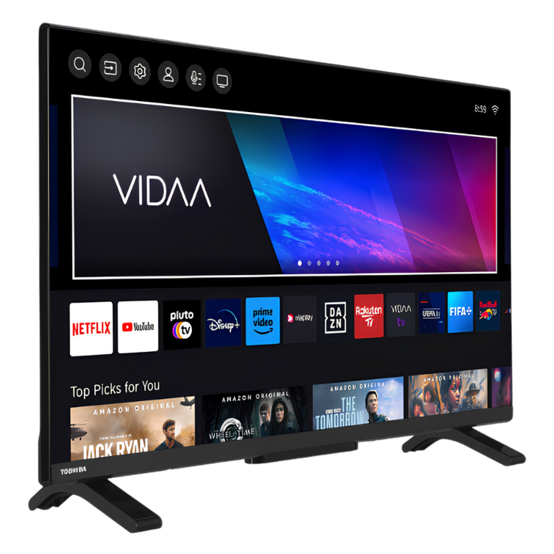 32" LED SMART TV Toshiba 32WV2463DG, 1366x768 HD, VIDAA U OS, Negru