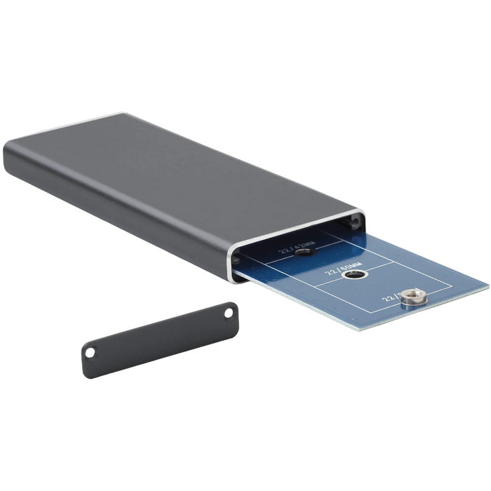 Портативный корпус для SSD Gembird EE2280-U3C-01, Серый (EE2280-U3C-01)