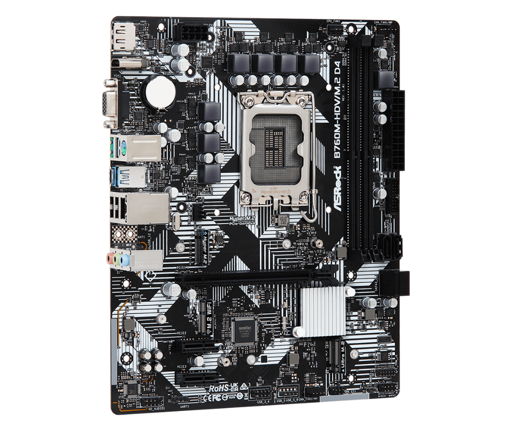 MB S1700 ASRock B760M-HDV/M.2 D4  mATX