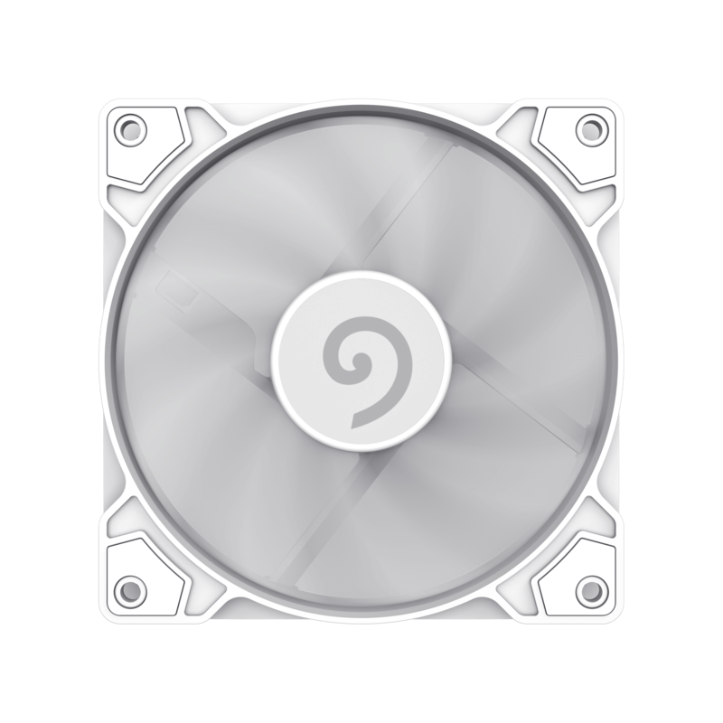 Ventilator PC Gamemax GMX-WFWT-PWM 120 mm Alb