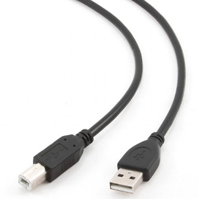 Cable USB, AM/BM,  1.0 m, USB2.0  Cablexpert, CCP-USB2-AMBM-1M