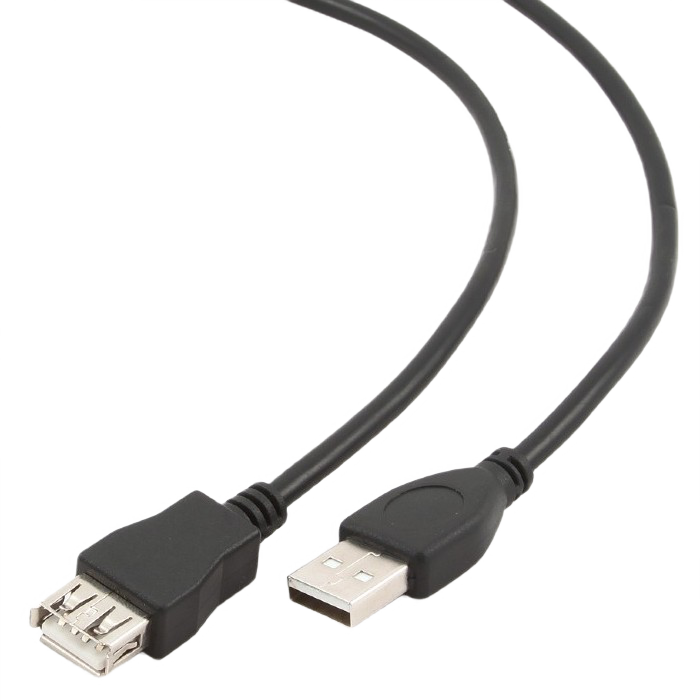 Cable USB, USB AM/AF, 1.8 m, USB2.0  Cablexpert, CCP-USB2-AMAF-6