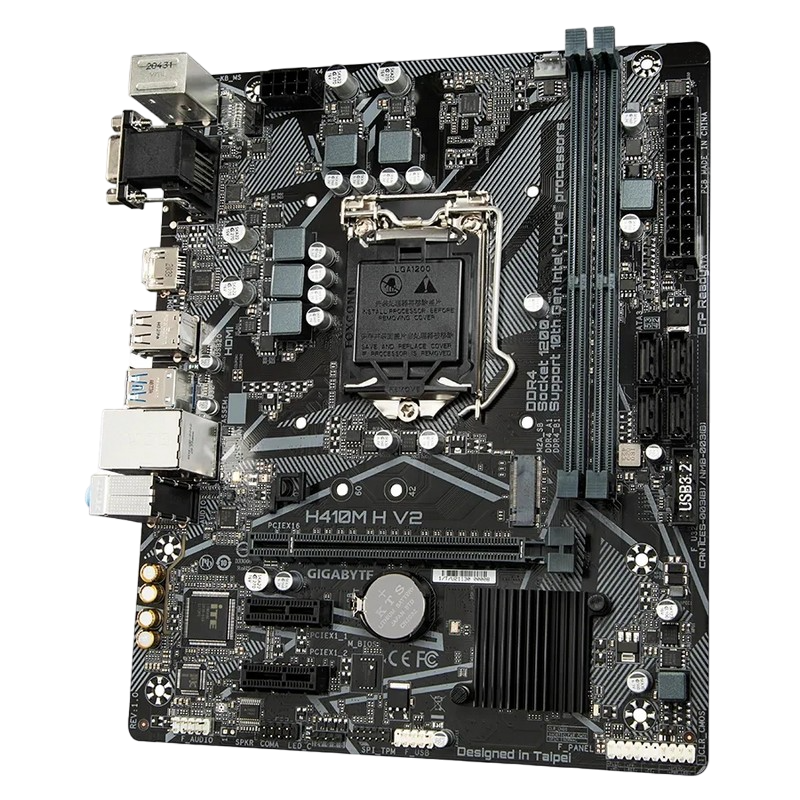 MB S1200 Gigabyte H410M H V2 1.0  mATX