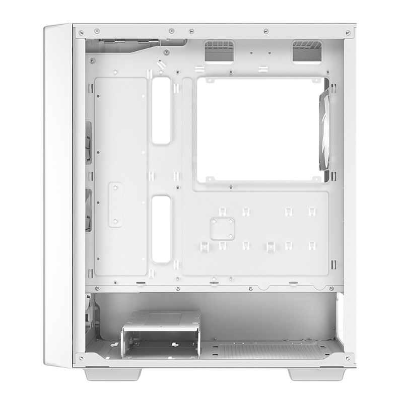 Carcasă PC Deepcool CC560 Mesh V2 WH, Midi-Tower, Fără PSU, Alb