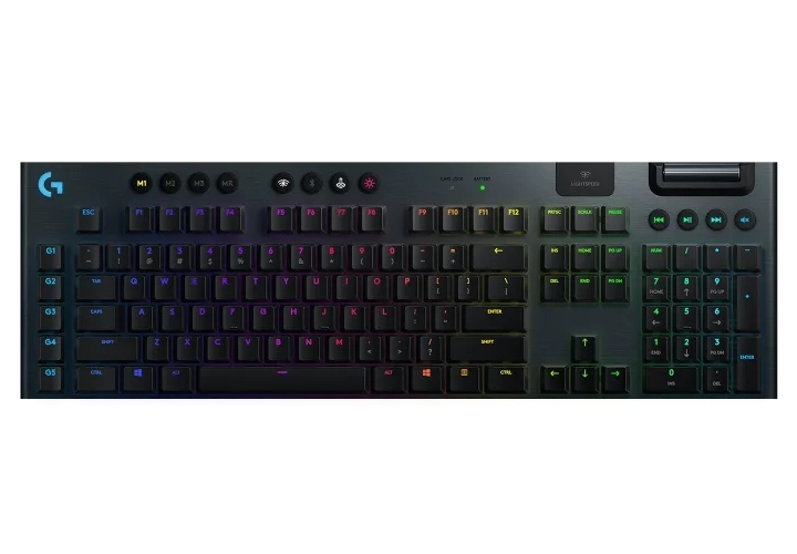 Клавиатура Logitech G915 TKL, Беспроводное, Чёрный