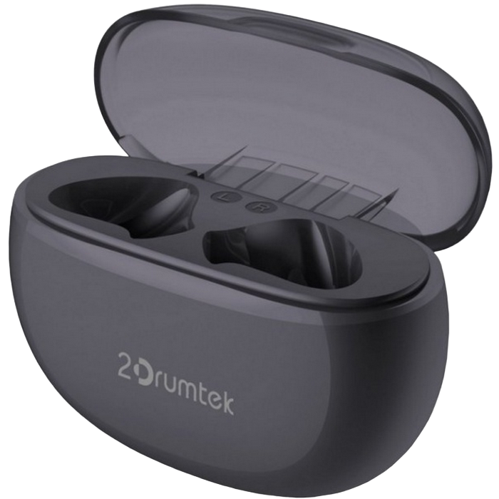 Wireless Earphones A4tech B25, 10 mm driver, 32 Ohm, 102db, Bluettoth 5.2, 40/380 mAh,IPX4, Ash Grey