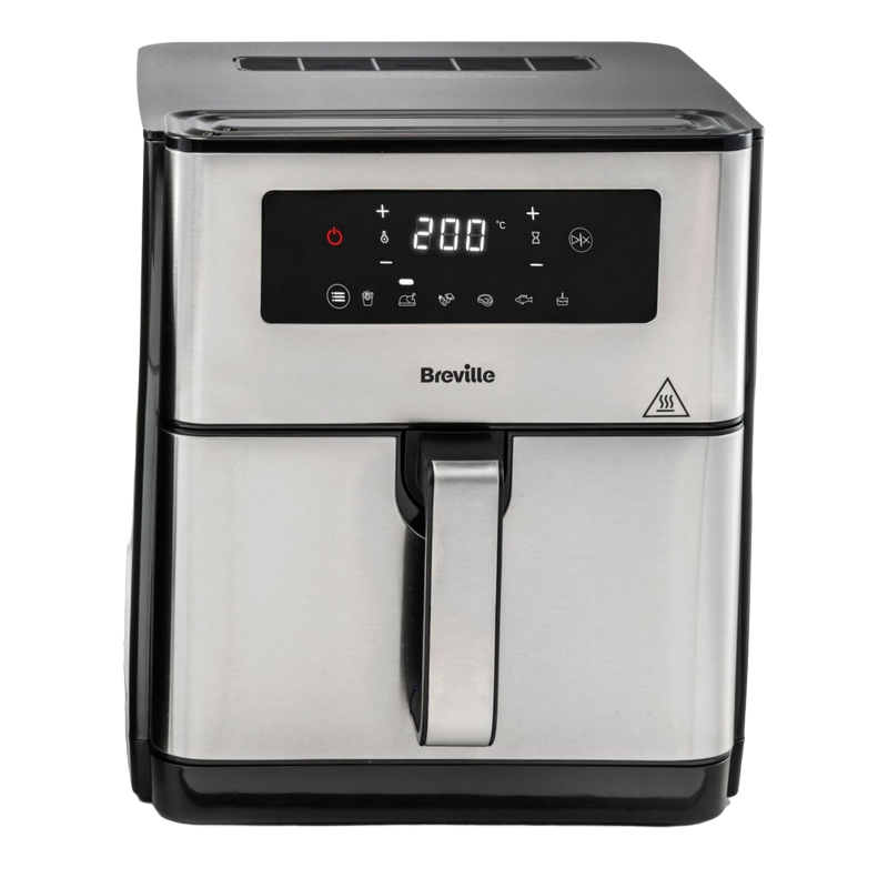 Friteuză cu aer cald Breville VDF131X-01, Argintiu