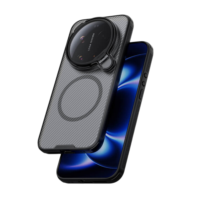 Чехол nillkin xiaomi 17 ultra camshield prop magnetic, прозрачный Thumbnail 2