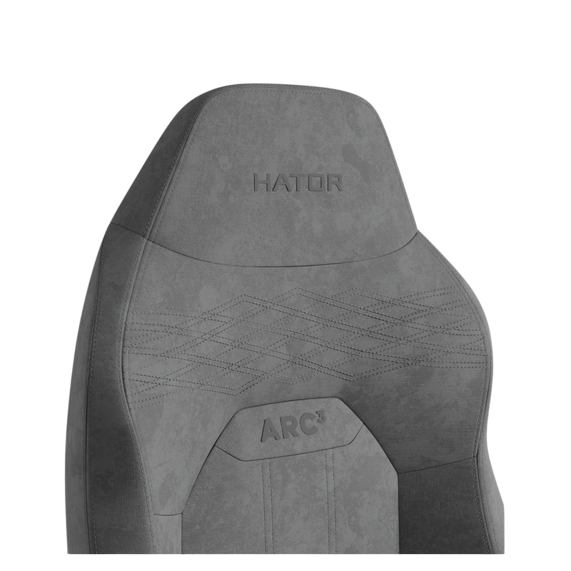 Scaun Gaming HATOR Arc 3 L Velur Gri