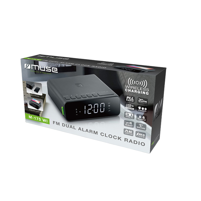 Портативное радио MUSE M-175 WI, Чёрный