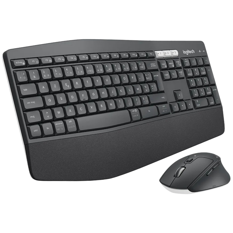 Set Tastatură + Mouse Logitech MK850, Fără fir, Negru