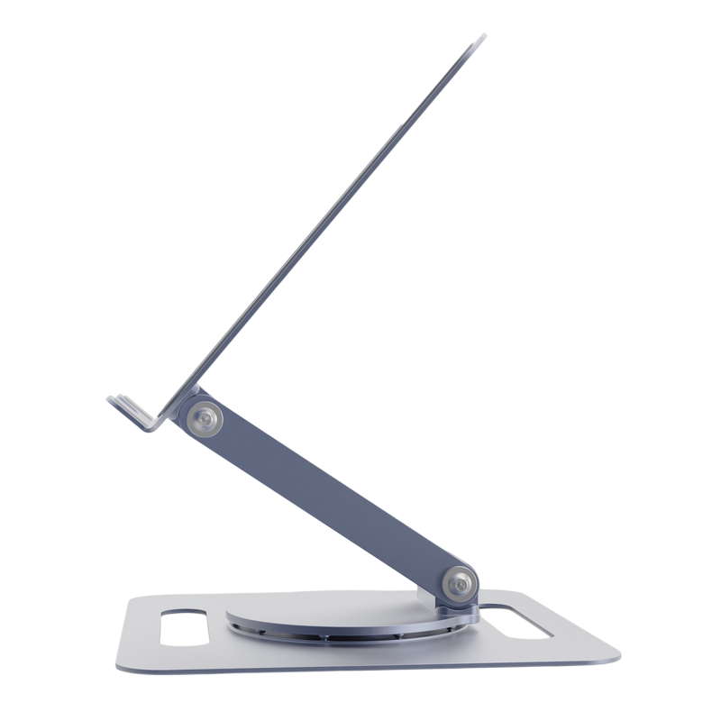Notebook Rotating Riser Gembird NBS-DR1-01, up to 15.6'', Aluminum, Foldable, Silicone pad, up to 10