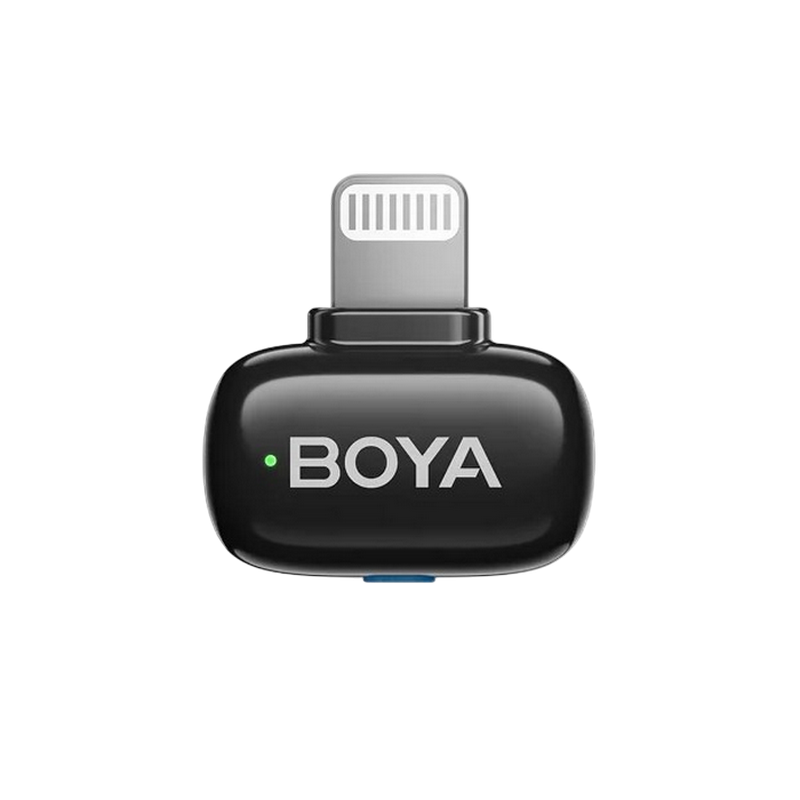 Microfon portabil pentru înregistrare vocală Boya mini 2-03 Fără fir Negru