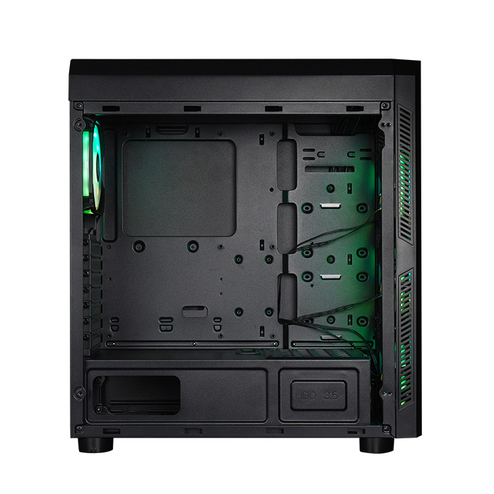 Компьютерный корпус Chieftec GL-04B-OP, Midi-Tower, ATX, Чёрный