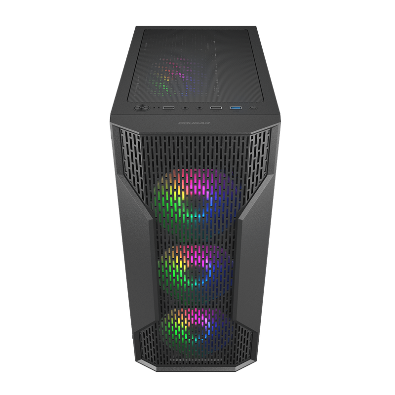 Carcasă PC Cougar MX 110 RGB Midi-Tower Negru