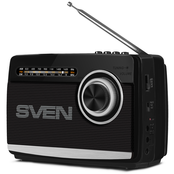 Портативное радио SVEN SRP-535, Чёрный