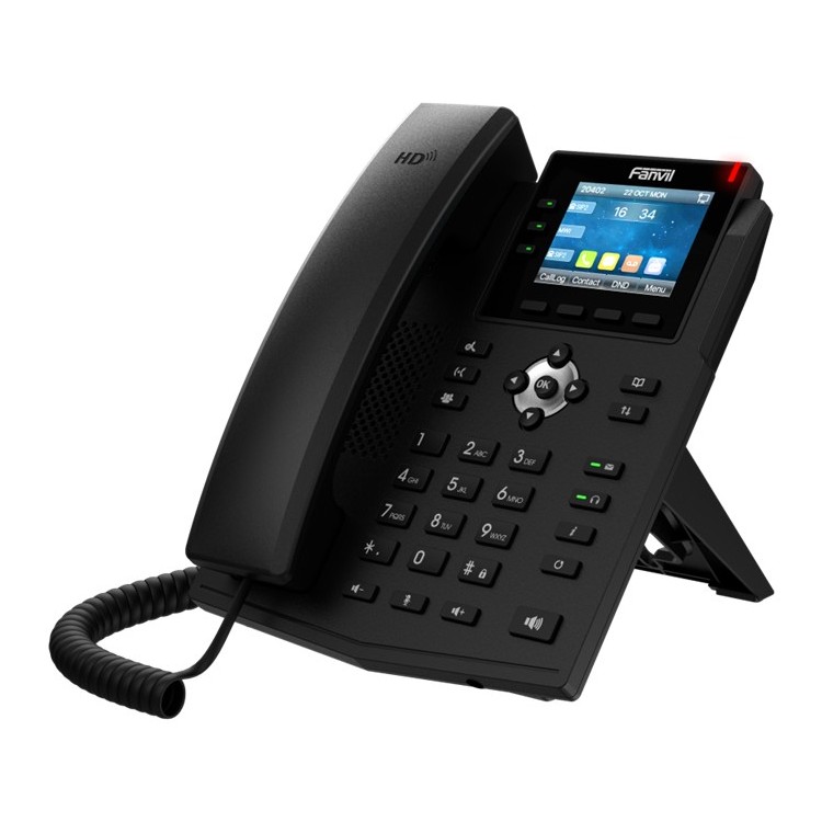 Telefon IP Fanvil X3U, Negru