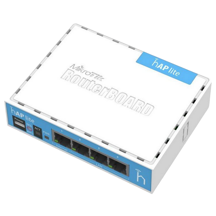 Router MikroTik hAP Lite, Alb
